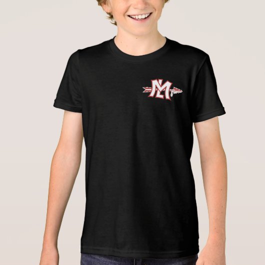 MTL Opkomst & Afscheid 1 Tri-Blend Shirt (Voorkant)