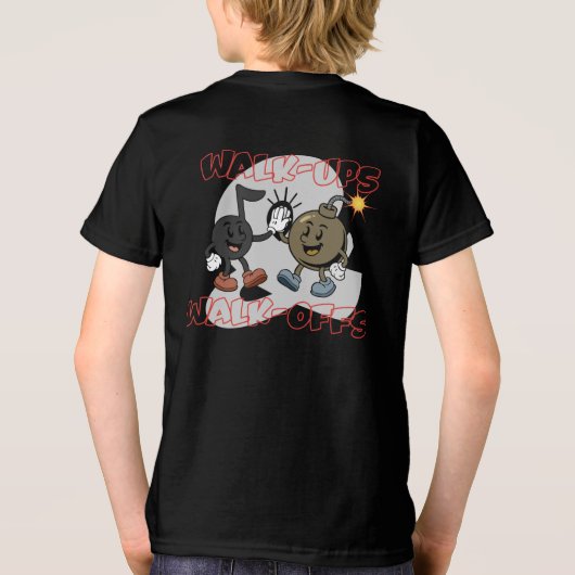 MTL Opkomst en Afscheid 2 Tri-Blend Shirt (Achterkant)