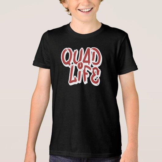 MTL Quad Tri-Blend Shirt (Voorkant)