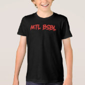 MTL Snackbar Tri-Blend Shirt (Voorkant)