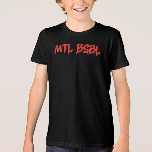 MTL Snackstand Tri-Blend Shirt (Voorkant)