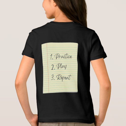 MTL To Do List Tri-Blend Shirt (Achterkant)