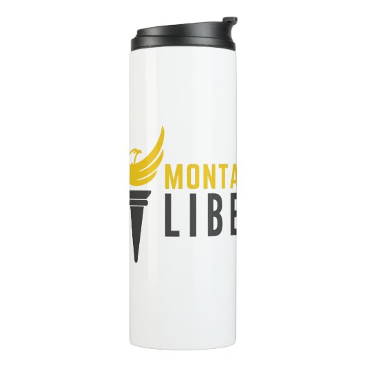 MTLP officiële witte thermische Mok (Gedraaid links)