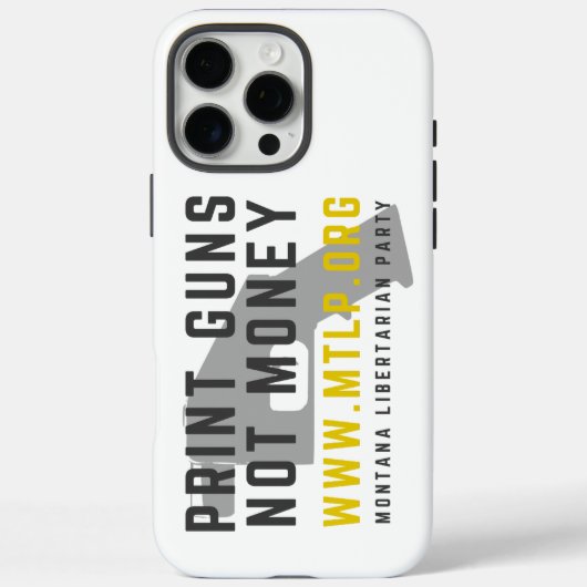MTLP Print Pistolen Telefoonhoes Case-Mate iPhone Case (Achterkant)