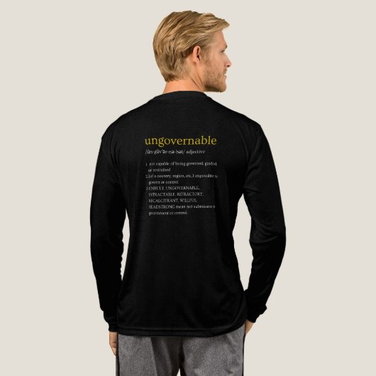 MTLP Ungovernable Long Sleeve T-shirt (Achterkant)