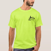 MTM Yellow Track-machine T-shirt (Voorkant)