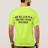 MTM Yellow Track-machine T-shirt (Achterkant)