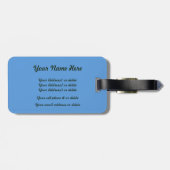 Mtns belt/Denali-J Muir Bagagelabel (Achterkant horizontaal)