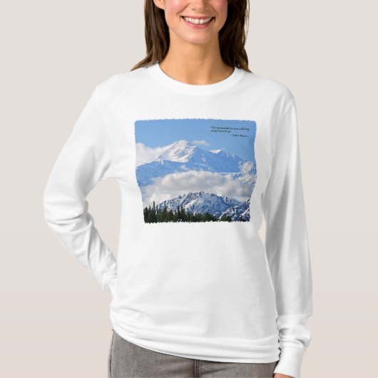 Mtns belt/Mt McKinley T-shirt (Voorkant)