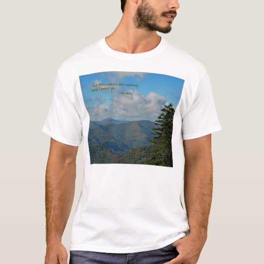 Mtns belt... / Smoky Mtns. T-shirt (Voorkant)