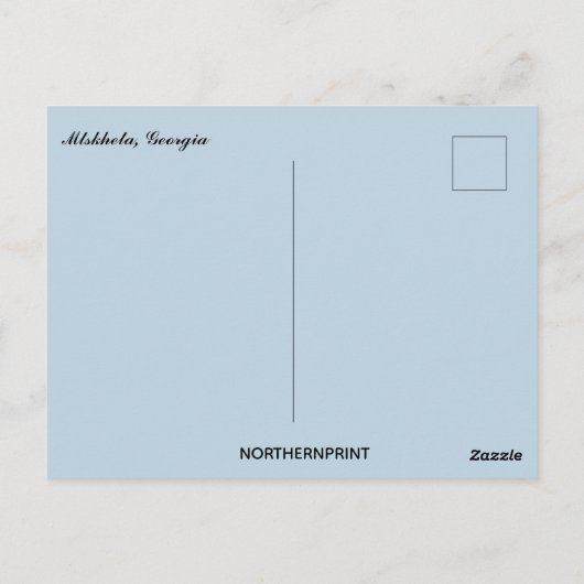 Mtskheta Georgië Briefkaart (Achterkant)