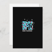 MTV - kerstverlichting Kaart (Voorkant / Achterkant)