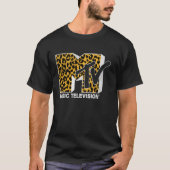 MTV Logo Cheetah Print T-shirt (Voorkant)