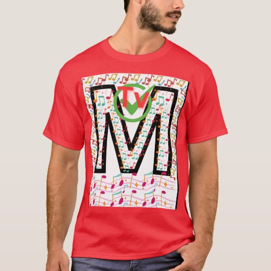 MTV premium klassieke design T-shirts (Voorkant)