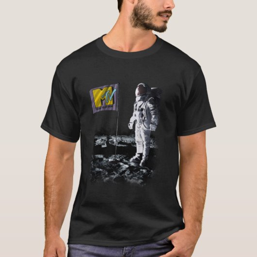 MTV Spaceman Maanlanding T-shirt (Voorkant)