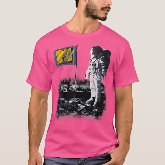 MTV Spaceman Moon Man Landing T-shirt (Voorkant)