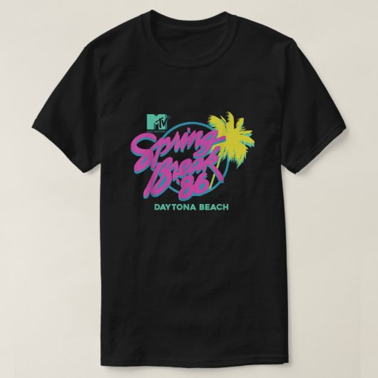 MTV Spring Break Daytona T-shirt (Design voorkant)