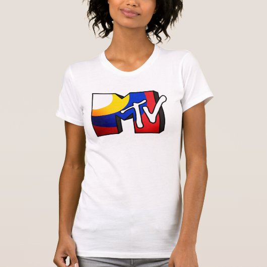 MTV Vrouwen T-Shirt White (Voorkant)