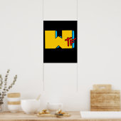 MTV WTF ging naar muziek Poster (Keuken)