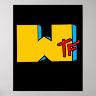 MTV WTF ging naar muziek Poster