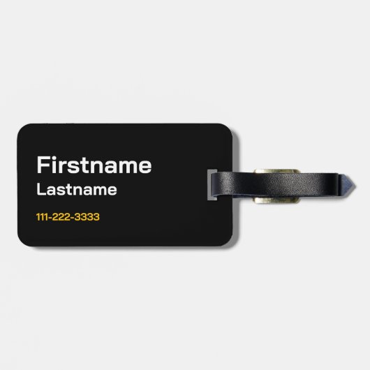 MTW logo Bagagelabel (Achterkant horizontaal)