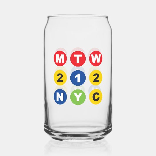 MTW logo  Blikvorm Glas (Voorkant)