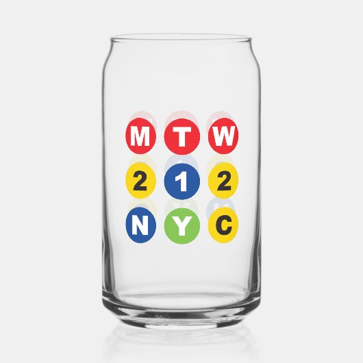 MTW logo  Blikvorm Glas (Achterkant)