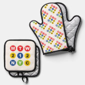 MTW logo  Ovenwant & Pannenlap Set (Voorkant / Achterkant)