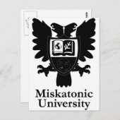 MU-Heraldic-Crest-zazzle Briefkaart (Voorkant / Achterkant)