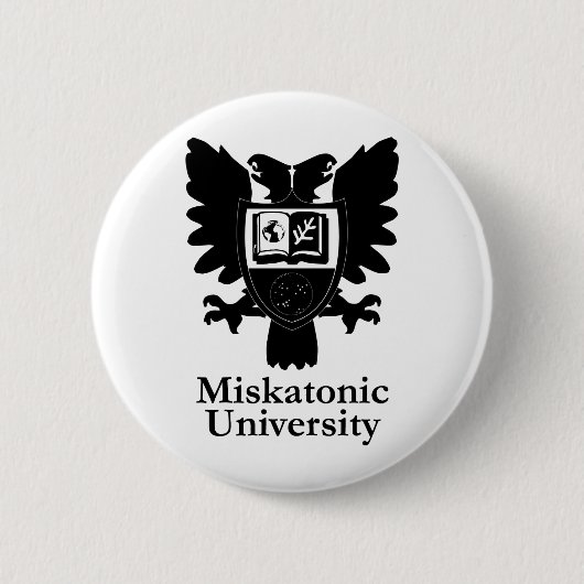 MU-Heraldic-Crest-zazzle Ronde Button 5,7 Cm (Voorkant)