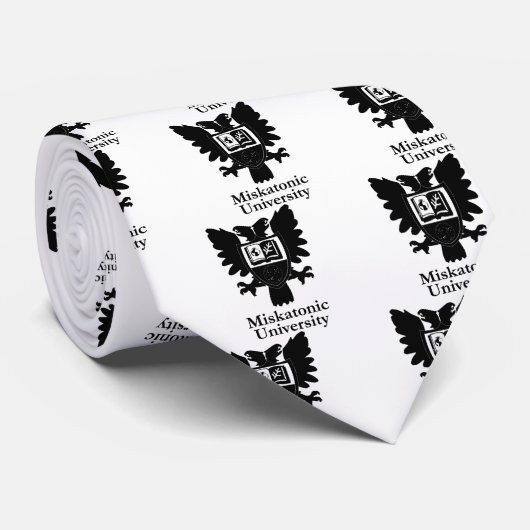 MU-Heraldic-Crest-zazzle Stropdas (Opgerold)