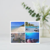 MU Mauritius - Briefkaart (Staand voorkant)