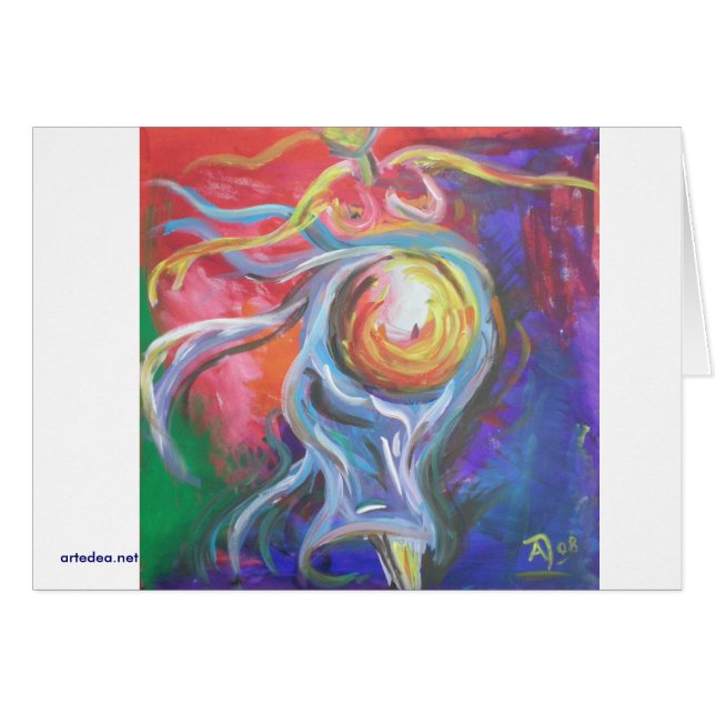 Mu Olokukurtilisop - Grußkarte (Voorkant Horizontaal)