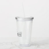 Mu Phi Epsilon-logo Acryl Drinkbeker (Links)