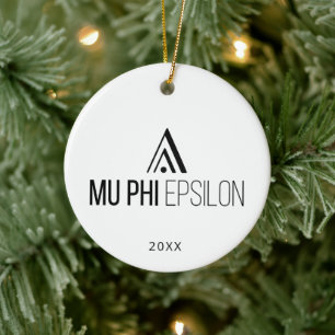 Mu Phi Epsilon-logo Keramisch Ornament