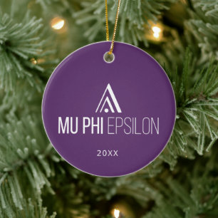 Mu Phi Epsilon-logo Keramisch Ornament