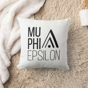Mu Phi Epsilon-logo Kussen