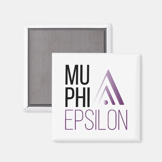Mu Phi Epsilon-logo Magneet (Voorkant / Achterkant)