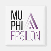 Mu Phi Epsilon-logo Magneet (Voorkant)