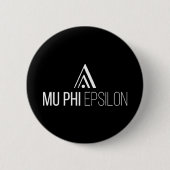 Mu Phi Epsilon-logo Ronde Button 5,7 Cm (Voorkant)