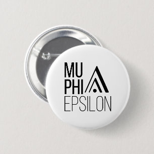Mu Phi Epsilon-logo Ronde Button 5,7 Cm