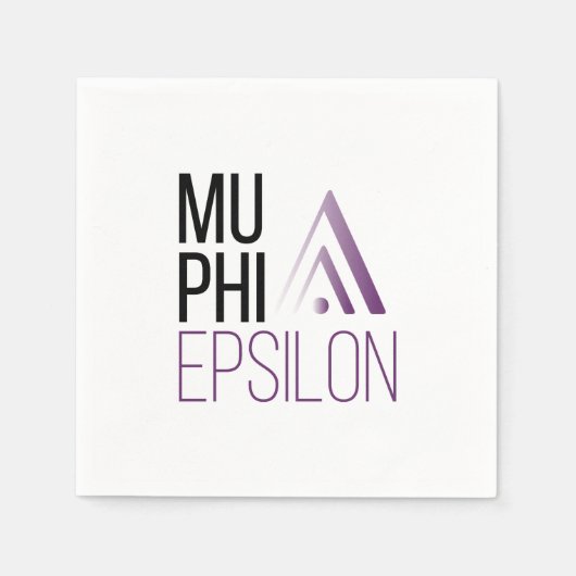 Mu Phi Epsilon-logo Servet (Voorkant)