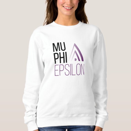 Mu Phi Epsilon-logo Trui (Voorkant)