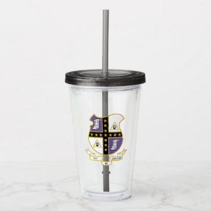 Mu Phi Epsilon Wapen van de Orde Acryl Drinkbeker