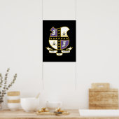 Mu Phi Epsilon Wapen van de Orde Poster (Keuken)