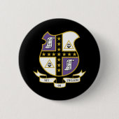 Mu Phi Epsilon Wapen van de Orde Ronde Button 5,7 Cm (Voorkant)
