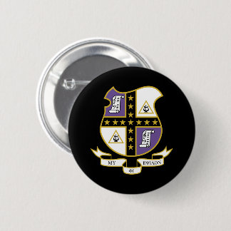 Mu Phi Epsilon Wapen van de Orde Ronde Button 5,7 Cm