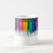 mu van gesmolten krayon koffiemok (Center)