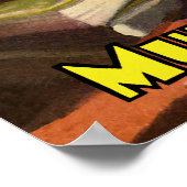 MU van het Boek Poster (Hoek)