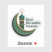 Muaddin Forever Laptop Sticker (Vel)